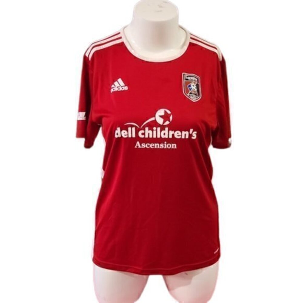 [Adidas] Red Lonestar SC Practice Jersey - Size L